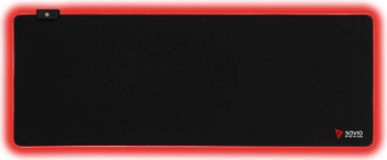 Mousepad Gaming Profesional Savio LED Edition Turbo Dinamic 800x300x3mm 
