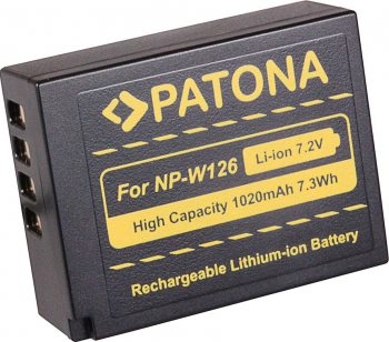 Acumulator PATONA tip Fuji NP-W126 