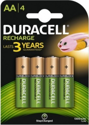 Acumulatori Duracell R6 AAK4 1300mAh 4 buc 