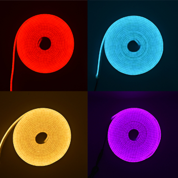 Banda LED neon flexibila 4 modele 5m 