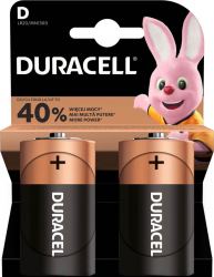 Baterii Duracell R20 Basic D/LR20 alcaline 1.5V 2buc