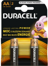 Baterii Duracell R6 Basic AA alcaline 2buc 