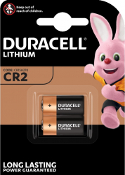 Baterii Duracell Ultra Litium CR2 alcaline 3V 2buc 