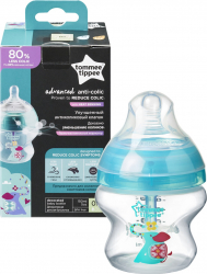 Biberon Advanced cu Sistem de Ventilatie Tommee Tippee 150 ml elefant 1 buc