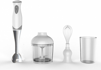 Blender vertical si chooper Elta ESMS-200 200-250 W 2 viteze Alb/Gri