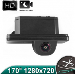 Camera marsarier HD unghi 170 grade cu StarLight Night Vision BMW E39 E90 E91 E60 E60 E61 X5 E70 X6 E71 E82 E88 