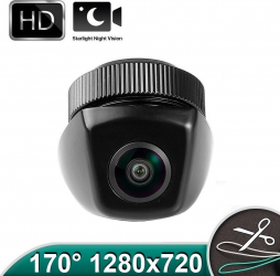 Camera marsarier HD unghi 170 grade cu StarLight Night Vision BMW X5 E70 X5 E53 X6 E71 X6 E72 X3 E83 - FA972 