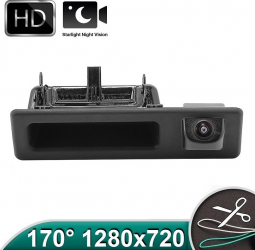 Camera marsarier HD unghi 170 grade cu StarLight Night Vision pentru BMW F30 F31 F10 F25 - FA942 