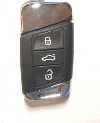 Carcasa cheie tip briceag cu 3 butoane VW PASSAT B8 