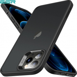Carcasa ESR Classic Hybrid iPhone 12 Pro Max Black frame Trans Black back 