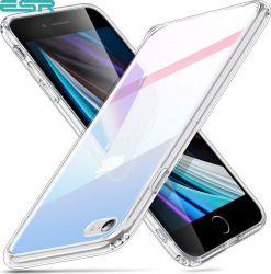 Carcasa ESR iPhone SE 2020 / 8 / 7 Mimic-Ice Shield Tempered Glass Case Red-Blue 