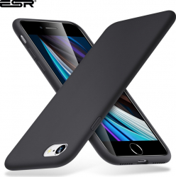 Carcasa ESR iPhone SE 2020 / 8 / 7 Yippee Color Soft Silicone Case Black 