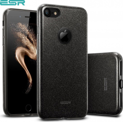 Carcasa ESR Makeup Glitter Sparkle Bling iPhone 8 / 7 Black 