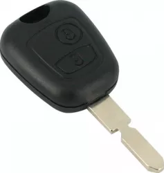 Citroen / Peugeot - Carcasa cheie cu 2 butoane 
