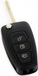 Ford - Carcasa tip cheie briceag cu 3 butoane 