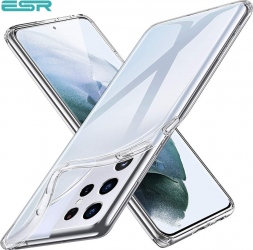 Husa slim ESR Essential Zero Slim Clear Soft TPU Case pentru Samsung Galaxy S21 Ultra Clear 
