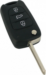 Hyundai - Carcasa cheie tip briceag 3 butoane lama pe stanga 