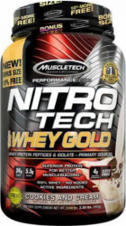 MuscleTech Nitro Tech 100 Whey Gold - 1 kg 
