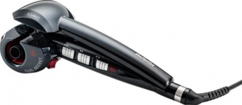 Ondulator Babyliss Automat Ionic Curl Tehnologie Ionica Led On/off Invelis Ceramic 230Ac 25 Mm Si 35 Mm 3 Trepte Temperatura Negru 