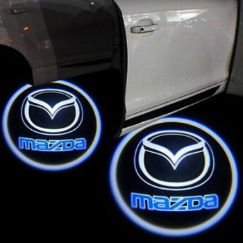 Proiectoare Portiere cu Logo Mazda 