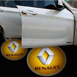 Proiectoare Portiere cu Logo Renault 