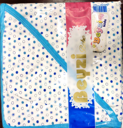 Prosop de baie pentru copii Beyzi Kids cu buline colorate - Turcoaz 