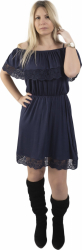Rochie cu dantela s.Oliver navy 42 