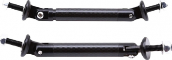 Set 2 tije sustinere prelungire bara carbon 150mm 