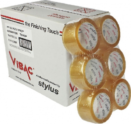 Set 36 Role Banda Adeziva VIBAC Solvent 48mm x 60m Transparenta - VB4860V2 