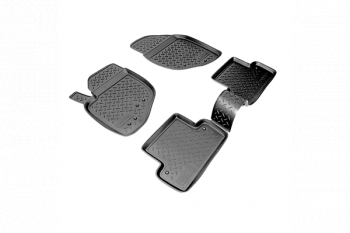 Set covorase auto din cauciuc fit Volvo S60 2004-2010 - 5 Pcs 