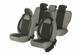 Set huse scaun racing gri Umbrella 