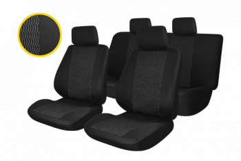Set huse scaun Traffic Negru Profiller