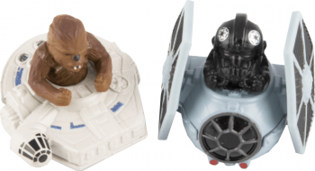 Set jucarii Star Wars Battle Rollers Mattel 2 piese Multicolor 