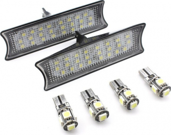 Set Plafoniere LED Fata dedicate BMW E90/E91/E92 
