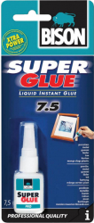 Super Glue Profesional Bison 7.5 ml Adeziv Cianoacrilat Puternic - TEM401009 
