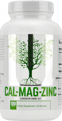 Universal Nutrition Calcium - Zinc - Magnesium 100 tabs 