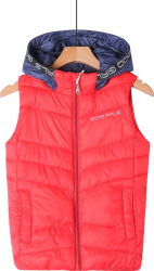 Vesta fas cu gluga Good GIRLS Rosu 140-146cm 10-11ani 