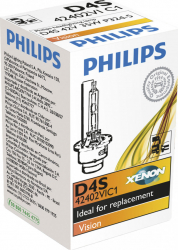 Bec auto Xenon pentru far Philips D4S Vision 42V 35W 1 Buc 