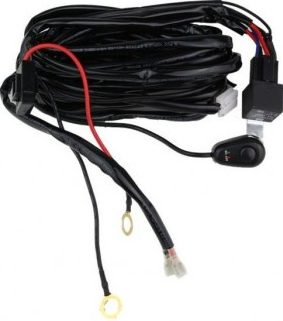Cablaj cu buton si releu pentru proiectoare led/led bar pana la 300W 