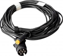 Cablaj pentru remorci usoare ASPOCK 7-PIN lungime 5 m 