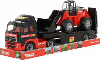 Camion cu buldozer - Mammoet 89x19x25 cm Polesie 