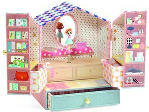 Cutie muzicala Djeco - Micul magazin cochet 