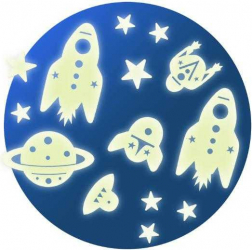Decor fluorescent Djeco Cosmos 