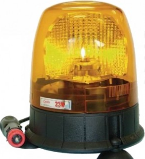 Girofar cu prindere magnetica si 3 ventuze Taurus 8016/12V/24V Sacex 