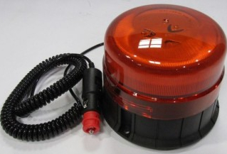Girofar LED Galben 39 led prindere fixa si cablu 