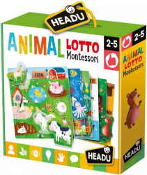 Joc Bingo Montessori - Sa potrivim animalele 