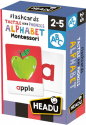 Joc Montessori cu cartonase - Sa invatam alfabetul 