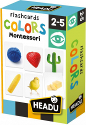 Joc Montessori cu cartonase - Sa invatam culorile 