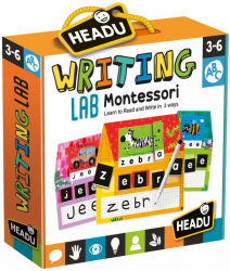 Joc Montessori Headu - Invata sa citesti si sa scrii 