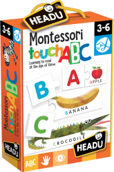 Joc tactil Montessori ABC 